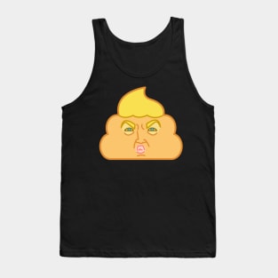 Donald Dump, Dump Trump, Poop Emoji Tank Top